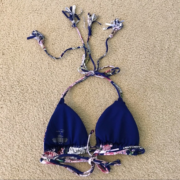 🆕🔥RACHEAL ROY:VERY CUTE-BLUE&FLORAL CHEEKINY 👙SNICH  BOTTOMS TO MAKE BOOTYPOP - Picture 12 of 14